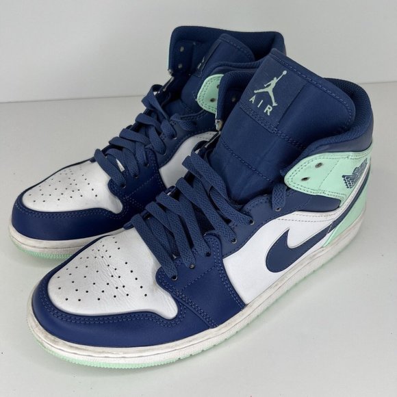 Nike Other - Nike Air Jordan 1 Mid Basketball Athletic Shoes Men's Size 9 High-Top Basketball